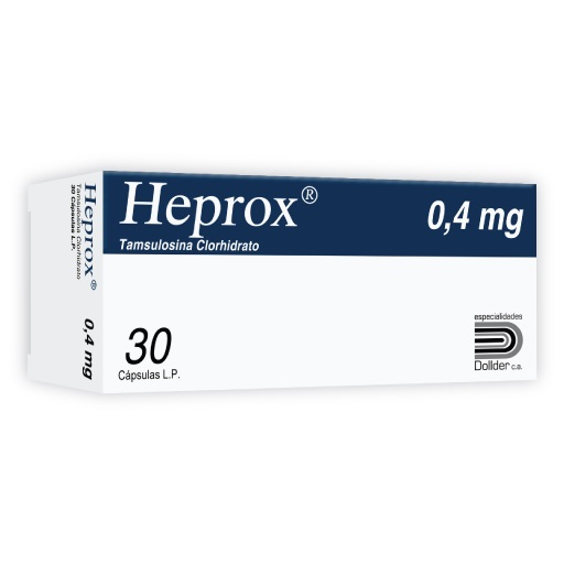 HEPROX L.P TAMSULOSINA 0.4MG CAP X 30 